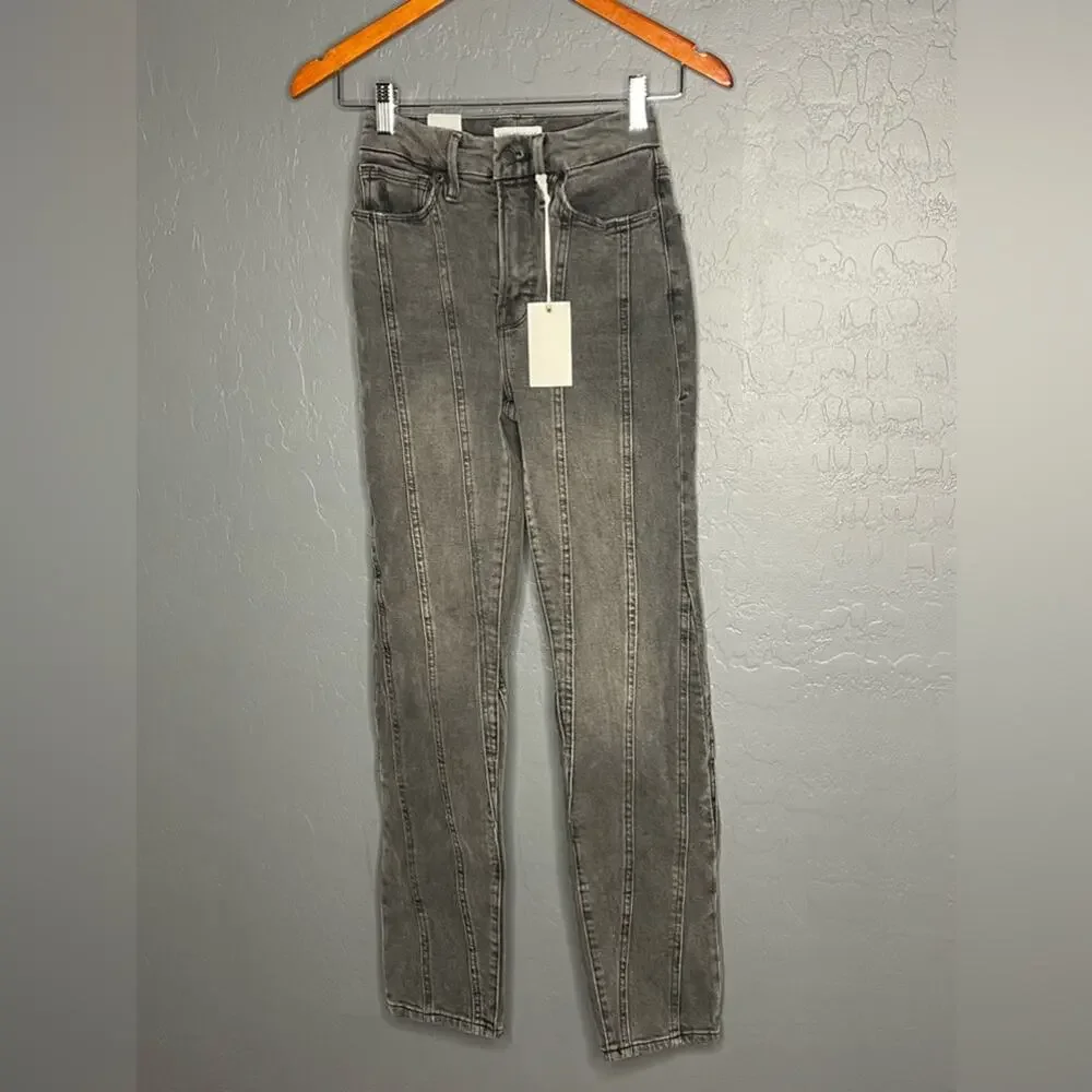 Good American Acid Wash Denim Jeans